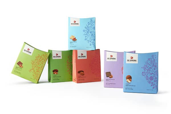 סדרת פינוקי שוקולד בכל הטעמים בצבעי פסטל