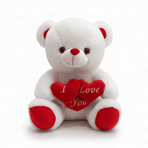 דובי פרוותי איכותי מחזיק 3 לבבות שעליהם כתוב I LOVE YOU. כמה כיף לצרף מתנה נחמדה שכזו לצד זר פרחים או מארז שוקולדים מרגש. גודל הדובי 35 ס"מ.